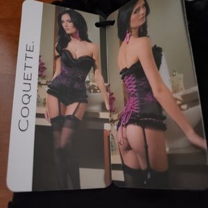 Black corset top